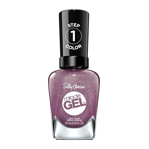 Offerta a tempo: Sally Hansen Miracle Gel, Metro Midnight, Smalto gel, Smalto anti-scheggiature, Dura fino a 8 giorni - 57% da 11.50 € a 4.99 €