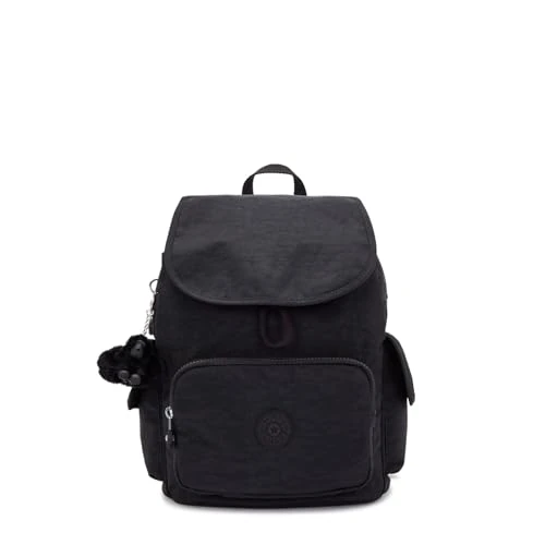 Limited offer: Kipling Women's Backpack, Black Noir, 27x33.5x19 Centimeters (B x H x T) from 122.00 EUR to 122.00 EUR (save 0%)