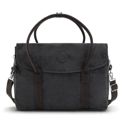 Offerta a tempo: Kipling Superworker, Borsa a Tracolla Donna, Black Noir, Taglia Unica - 28% da 154.90 € a 112.19 €