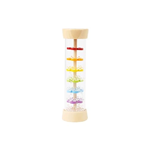 Offerta a tempo: small foot Sonaglio pioggia, in legno con palline in similvetro, strumento ritmico e sonaglio, 11567 - 0.00% da 12.99 € a 12.99 €