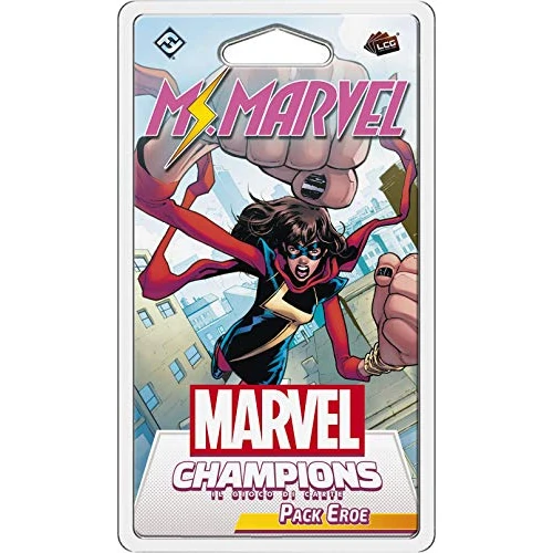 Limitiertes Angebot: Asmodee Marvel Champions (lcg) - Pack Eroe - Ms. Marvel von 16.42 EUR auf 16.42 EUR (Spare 0%)