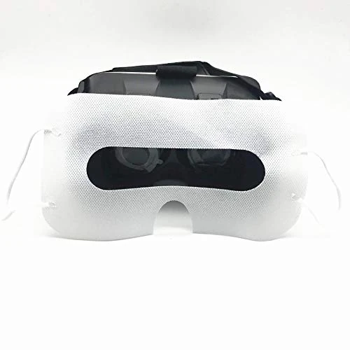 100 Pack vr mask VR mascherina monouso Copriocchi in VR sanitario per VR 3D VR compatibile con HTC Vive o Pro/PS VR/Gear VR/Oculus Rift Go e altre cuffie VR