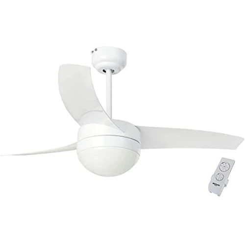 Offerta a tempo: Bastilipo 7876-Cancún Bianco Cancún Ventilatore da soffitto LED con telecomando - 13% da 91.48 € a 79.90 €
