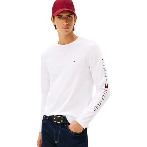 Oferta limitowana: Tommy Hilfiger Koszulki męskie L/S, Biały (biały), XXL z 289.99 zł na 289.99 zł (oszczędź 0.00%)