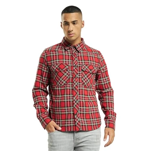Beperkte aanbieding: Brandit Check Shirt Overhemd heren, tartan, 4XL van 44.90 EUR naar 29.99 EUR (besparing 33%)