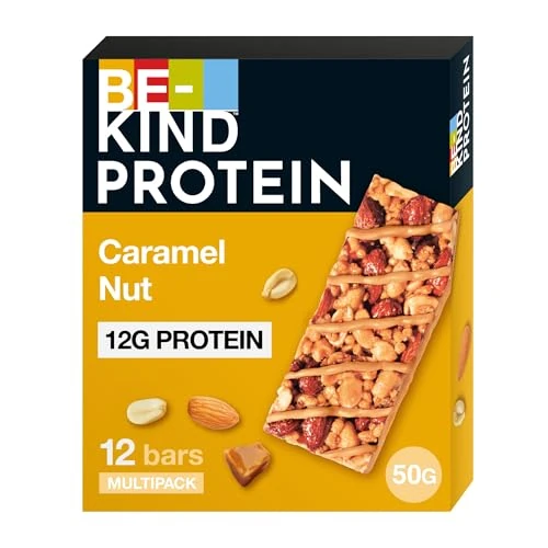Offre limitée : BE-KIND PROTEIN Caramel Nut – Barres protéinées de fruits à coque sans gluten – Pack de 12 barres de 29.99 EUR à 21.84 EUR (remise 27%)