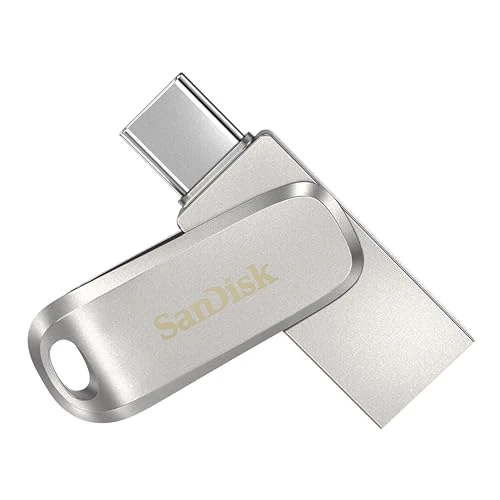 期間限定オファー: SanDisk 128GB Ultra Dual Drive Luxe USB Type-C - SDDDC4-128G-G46 通常価格 44.99 JPY セール価格 25.50 JPY (割引 43%)