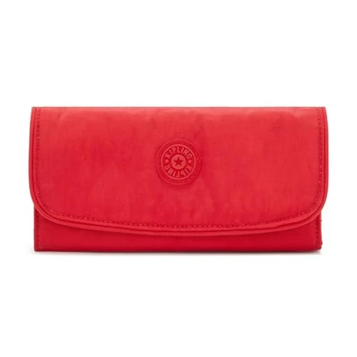 Oferta limitada: Kipling Money Land Billetera Grande, Red Rouge (Rojo) de 49.90 EUR a 45.67 EUR (ahorro 8%)