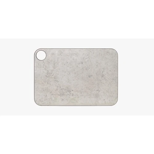 Arcos Taglieri - Taglieri - Resina e Fibra di cellulosa 33 x 23 cm e 6,5 mm Spessore - Colore Bianco