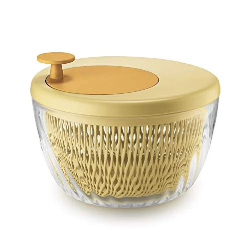 Oferta limitada: Guzzini - Kitchen Active Design, SPIN&Store, Centrifugadora de Ensaladas con Tapa - Amarillo Ácido, Ø 26 x h19 cm, 4000 CC - 17090056 de 39.50 € a 23.23 € (ahorro 41%)