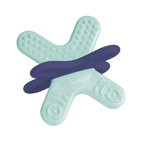 Offre limitée : MAM Bite & Relax Phase 2 Mini Dentarule, Soulagement des Gencives, 4 Mois, Bleu clair de 9.10 € à 9.10 € (0.00% de remise)