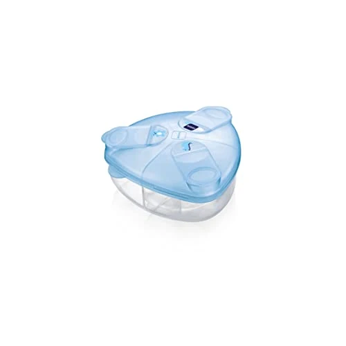 Tijdelijke aanbieding: MAM Milk Box melkpoeder, melkpoedercontainer met 40 g vakken, accessoires voor kunstmatige melk en voedingssupplementen, lichtblauw van 16.36 € naar 16.36 € (0.00% korting)