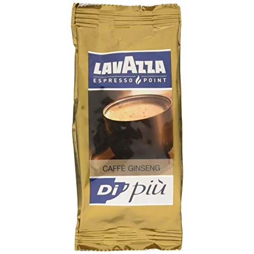 Offerta a tempo: Lavazza Espresso Point 50 Capsule Bevanda al Caffè con Ginseng, 25 Astucci da 2 Capsule - 57% da 15.00 € a 6.50 €