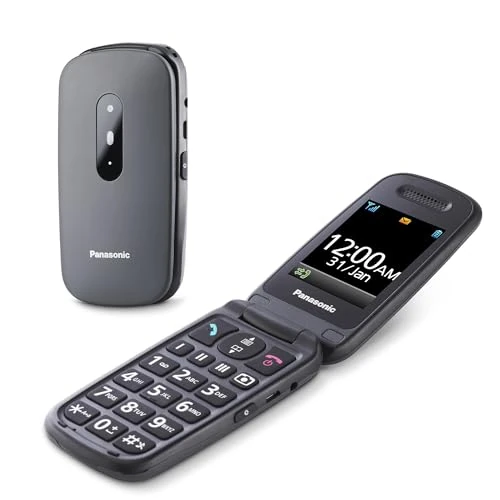 Limited-time offer: Panasonic KX-TU446EXG 6,1 cm (2.4") 110 g Gris Téléphone pour seniors from 66.29 GBP to 66.29 GBP (save 0%)