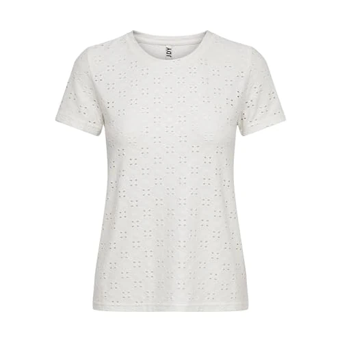 Offre limitée : JdY Jdycathinka S/S Tag Top JRS Noos T-Shirt pour Femme, Cloud Dancer, XS de 16.99 € à 16.99 € (0.00% de remise)