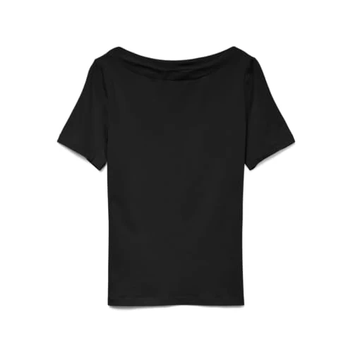 Offerta a tempo: Vero Moda Donna Vmpanda Modal S/s Top Ga Noos T-Shirt Not Applicable, Black, L - 40% da 19.99 € a 11.95 €