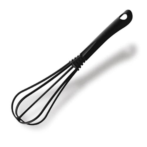 Fackelmann garde, nylon, zwart, 30 cm, anti-aanbaklaag, 1 stuk, nylon