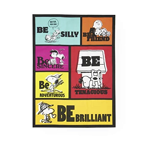 Excelsa Peanuts - Paño de Cocina, Multicolor, 50 x 70 cm