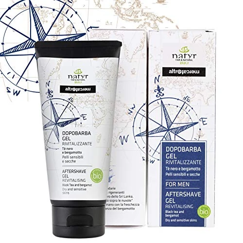 Zeitlich begrenztes Angebot: NATYR - Andermarkt - Aftershave Gel - Revitalisierend - Schwarzer Tee und Bergamotte - Bio - 100 ml von 12.24 € auf 12.24 € (0.00% Rabatt)