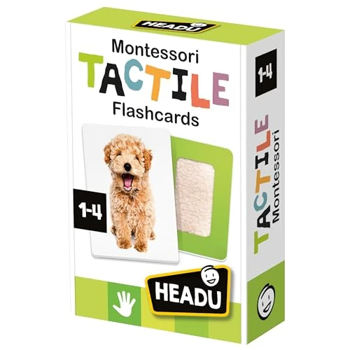 Oferta limitowana: Headu - Flashcards Tactile Montessori (MU23738) z 66.95 zł na 66.95 zł (oszczędź 0.00%)