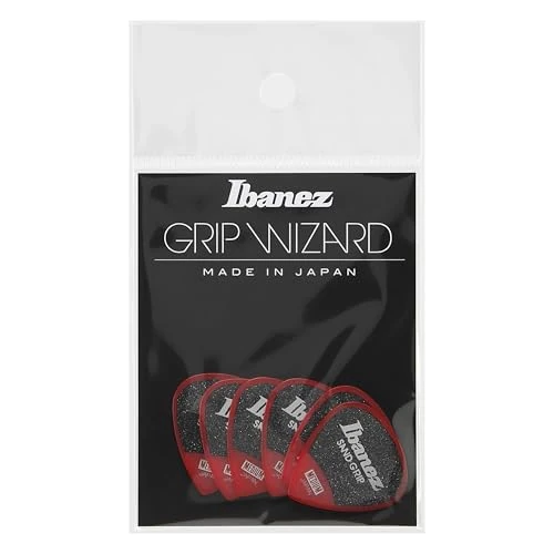 Limited-time offer: Ibanez Grip Wizard Series Sand Grip Pick PA16MSG-RD RED with anti-slip material from $9.99 to $9.99 (save 0.00%)