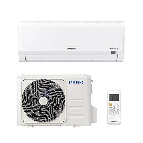 Samsung AR30 Malibu, Climatizador Monosplit con bomba de calor, 12000 BTU, gas R32, AR12TXHQBWKNEU+AR12TXHQBWKXEU, [Clase de eficiencia energética A++/A]