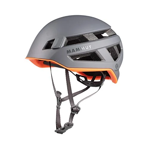 Mammut Crag Sender Helmet | Kletterhelm für Damen und Herren, Ausrüstung für Bergsteiger | Titanium, 56-61 cm
