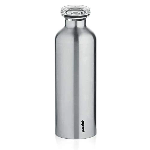 Limited-time offer: Guzzini Bottles, Stainless Steel Polypropylene, Steel/Silver, One Size from $61.70 to $61.70 (save 0.00%)
