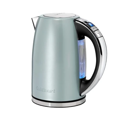 Offerta a tempo: Cuisinart CPK17GE Bollitore elettrico, display LCD e temperature regolabili da 85°C a 100°C, capacità 1.7 litri - 47% da 119.90 € a 64.00 €