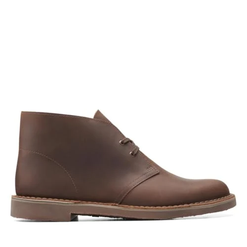 Offerta a tempo: Clarks Bushacre 3 Mens Dark Brown Lea, 8 - 25% da 79.90 € a 60.30 €
