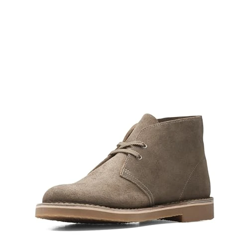 Clarks Homme Bushacre 3 H, Sand Suede, 41.5 EU