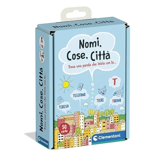 Oferta limitada: Clementoni - Nombres, Cosas, Ciudad Juego de Mesa, 7-99 años, Multicolor, 16563 de 7.32 EUR a 7.32 EUR (ahorro 0%)