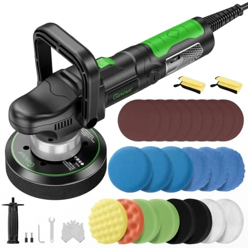 Offerta a tempo: 1050W Lucidatrice Auto, Ginour Lucidatrice per Auto 6400 Giri/min - 21% da 105.99 € a 83.59 €