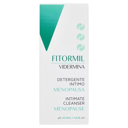 Offerta a tempo: Vidermina Fitormil Detergente Intimo Menopausa – 200 ml – Protettivo e Igienizzante – Indicato per Secchezza Intima – pH Acido – Senza Sapone Coloranti e Derivati del Grano – Ipoallergenico - 41% da 14.90 € a 8.84 €