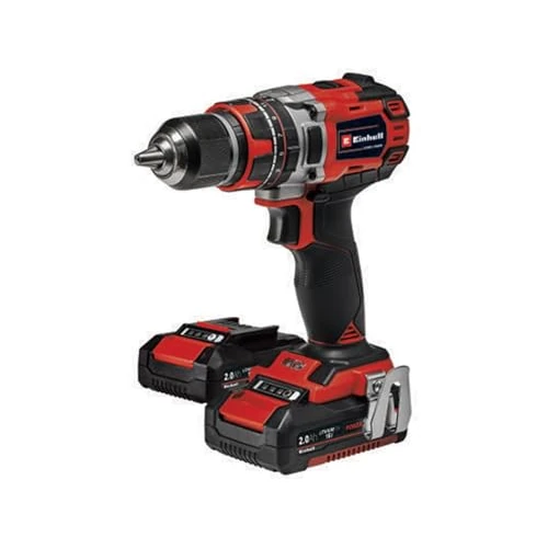 Offerta a tempo: Einhell TE-Cd 18/50 Li-I Bl Trapano Avvitatore A Percussione A Batteria Powe X-Change 18 V, Nero Rosso, 19 x 7.5 x 24 cm, 2.35 Kg - 41% da 189.10 € a 112.16 €