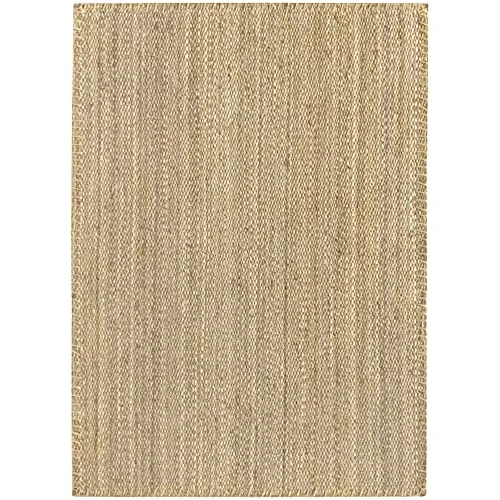 HAMID - Tapis de Jute Granada 100% Fibre de Jute Naturelle - Moquette Douce et Résistance Moyenne - Tissé à la Main - Salon, Chambre, Tapis de Couloir - Nature (170x120cm)