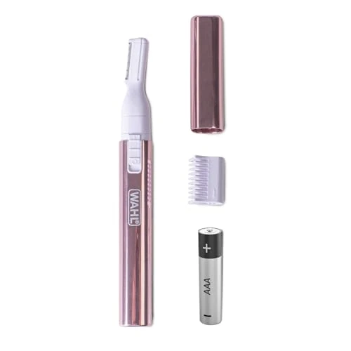 Offerta a tempo: WAHL Ladies Precision Eyebrow Shaper, rifinitore per sopracciglia da donna, testina lavabile, rifinitore a batteria per donne, depilazione indolore, rifinitura di zone complesse - 50% da 17.91 € a 8.99 €