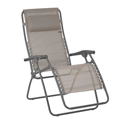 Oferta limitada: LAFUMA MOBILIER Tumbona Relax, Plegable y Ajustable, Sistema de Cordones, RSXA, Texplast, Color: Castaño, LFM2045-9147 de 170.71 EUR a 170.71 EUR (ahorro 0%)