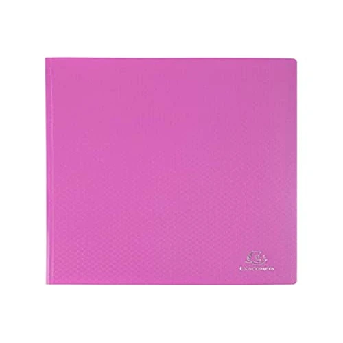 Offre limitée : Exacompta - Réf. 88827E - 1 Protège-documents OPAK - 80 pochettes cristal lisse - 160 vues - pour format A4 - dimensions 24 x 32 cm - couverture en polypro semi-rigide - couleur rose de 16.72 € à 16.72 € (0.00% de remise)