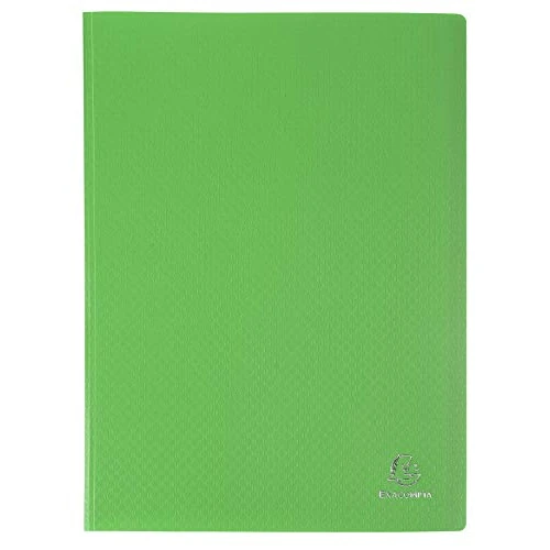 Limited-time offer: Exacompta - Ref 88113E - Semi-Rigid PP Display Book - Suitable for A4 Documents, Wipeable Cover, 500 Micron Polypropylene, 100 Pockets, 200 Viewing Pages - Light Green Cover from 12.49 GBP to 12.49 GBP (save 0%)