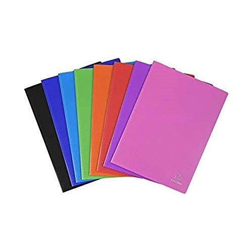 Begrenztes Angebot: Exacompta 8860E Sichtmappe Opak PP blickdicht, 24 x 32 cm, für DIN A4, 60 Kristallhüllen, hohe Transparenz, 1 Stück, farbig sortiert von 10.54 EUR auf 10.54 EUR (Rabatt 0%)