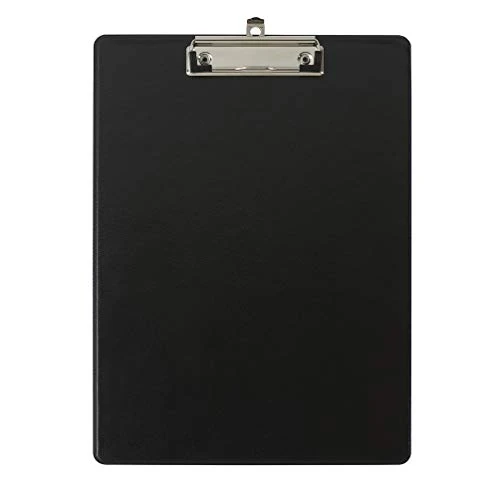 Limitiertes Angebot: Exacompta 19291E Klemmbrett-Pocketclip. Made in Germany. Mit stabilem Pappkern und Kunststoffbezug für DIN A4 mit Tasche am Rücken schwarz ideal für Inventur und Lagerwirtschaft von 4.91 EUR auf 4.91 EUR (Spare 0%)