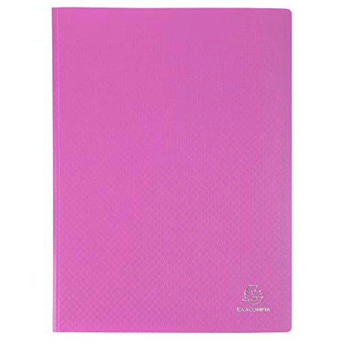 Limitiertes Angebot: Exacompta 88327E Sichtmappe Opak PP blickdicht, 24 x 32 cm, für DIN A4, 30 Kristallhüllen, hohe Transparenz, 1 Stück, rosa von 6.96 EUR auf 6.66 EUR (Spare 4%)