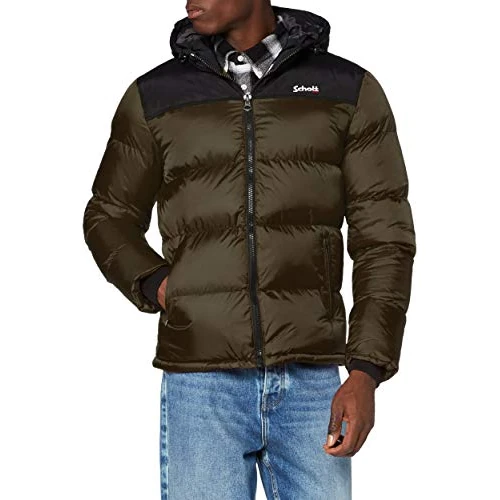 Schott NYC UTAH2, Fodero con Cappuccio e Imbottitura in Spugna Unisex - Adulto, Zampa, XL
