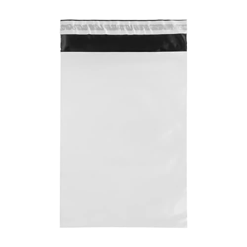 Offerta a tempo: IMBALLAGGI 2000-100 Buste per Spedizioni 225x325+50mm in COEX Impermeabile, Pacchi Antistrappo e Anti Umidità Ideali come Buste Spedizione Vinted e Corriere, Sacchetti con Patta Adesiva Bianco Opaco - 5% da 14.51 € a 13.78 €