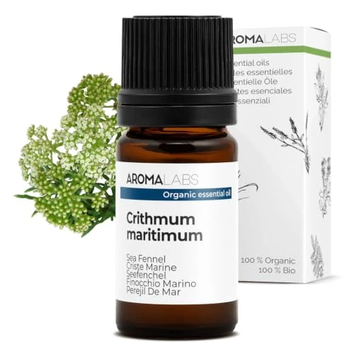 Offre limitée : Criste Marine BIO (Crithmum maritimum) - 5 mL - Huile Essentielle Chémotypée et Certifiée AB - Aroma Labs - Made in France de 23.71 € à 23.71 € (0.00% de remise)