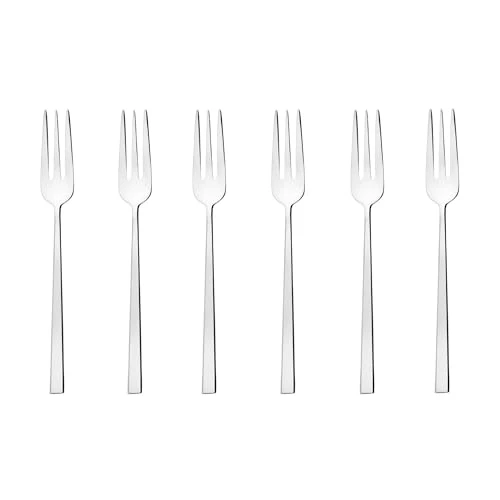 Tijdelijke aanbieding: Sambonet Rock 52562A55 dessertvorken monoblock roestvrij staal 18/10 6-delig van 25.50 EUR naar 25.50 EUR (korting 0%)