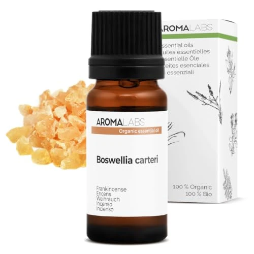 Limited-time offer: BIO - Frankincense Essential Oil - 10mL - 100% Pure, Natural, Chemotyped and AB/Cosmos Certified - AROMA LABS (French Brand) from 15.13 £ to 12.88 £ (save 15%)