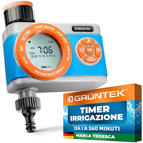 Offerta a tempo: GRÜNTEK Centralina per irrigazione (Timer Automatico) - 45% da 39.99 € a 21.99 €
