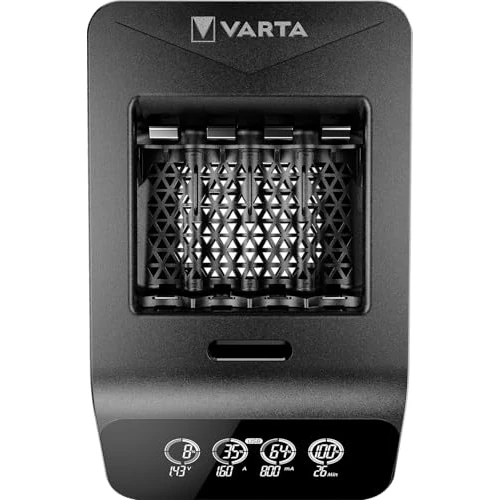 Offerta a tempo: Varta Caricatore LCD per Batterie - 0.00% da 37.41 € a 37.41 €